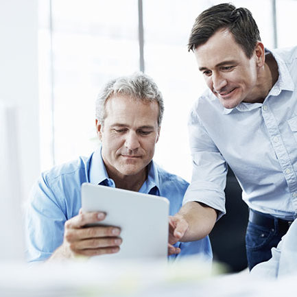 JustADC engineers collaborating on an F5 BIG-IP design